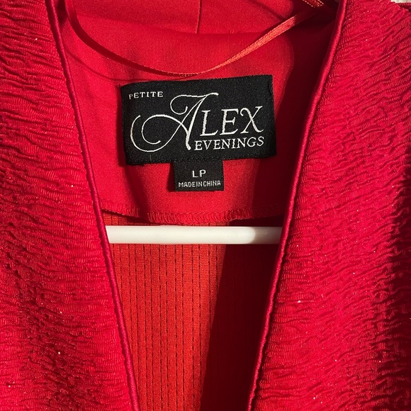 Alex elegant red blazer - Picture 5 of 5